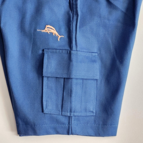 Tommy Bahama Boys Set 3-pieces Button Down Shirt Graphic T-Shirt & Shorts Size 4 - Picture 13 of 16